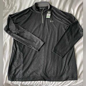 🏋️ NWT - UnderArmor Heatgear 1/4 Zip- Men’s Long Sleeve Shirt - Size Large